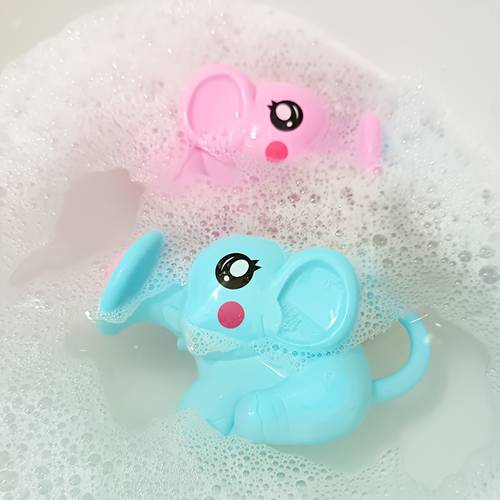 1 2 4 6pcs of newborn elephant watering can for the bathroom a fun bathing toy for babies shower head for infant bathing supplies festive water parties