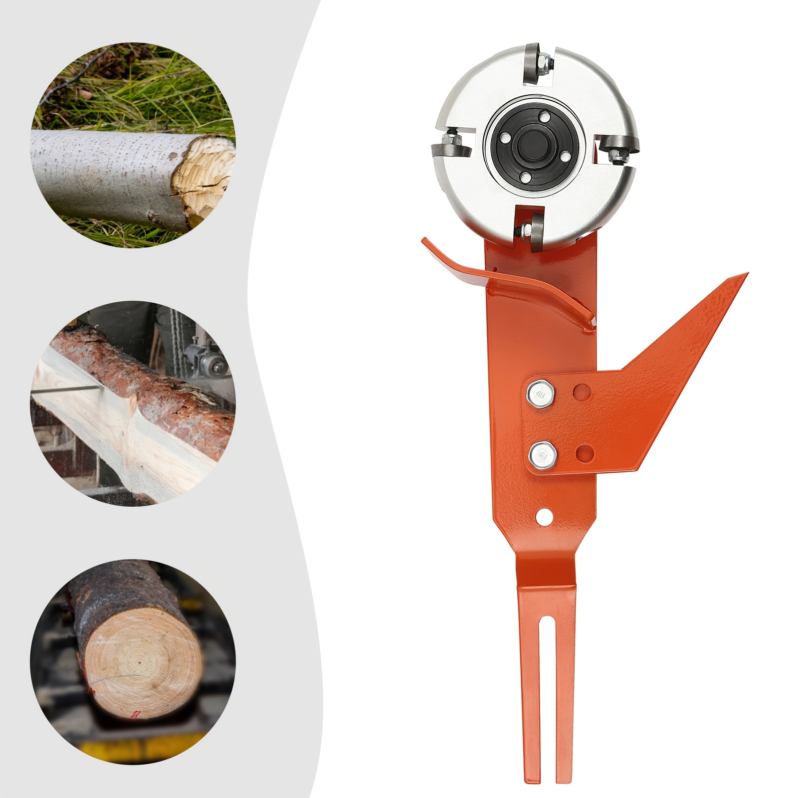 Chainsaw Carving Mill Attachment Log Debarker Peeler Notcher For Stihl Ms170-250