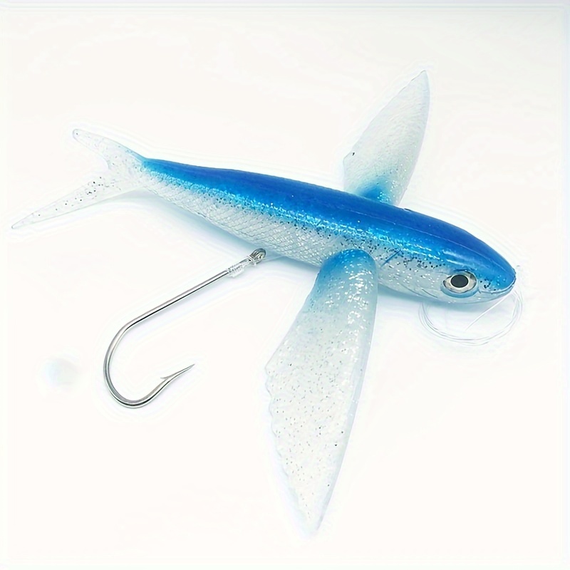 Bionic Soft Lure Flying Fish Lure Fishing Accessories Big - Temu