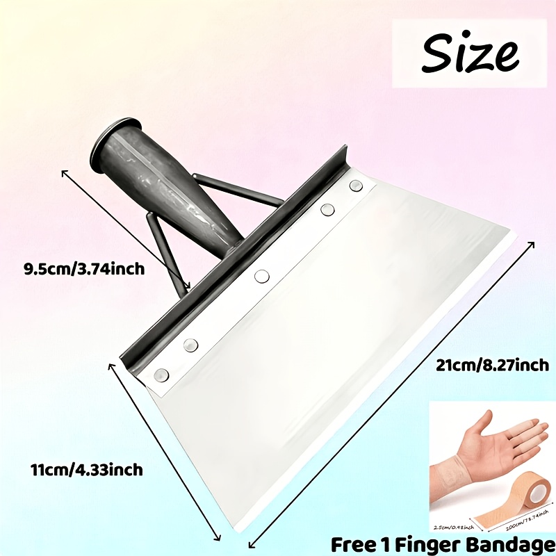 TEMU Gardening Weeding Shovel, Multi-functional Lawn Edging Cleaning Tool, Widened Blade Surface, Thickened Material, Efficient And Labor-saving,