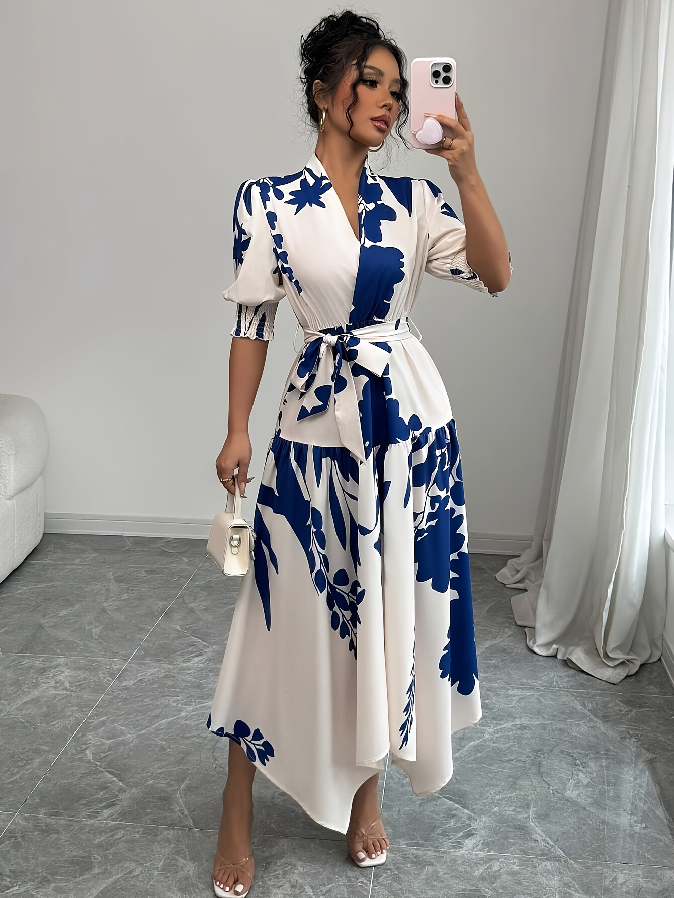 wrap dresses sold on Temu United States