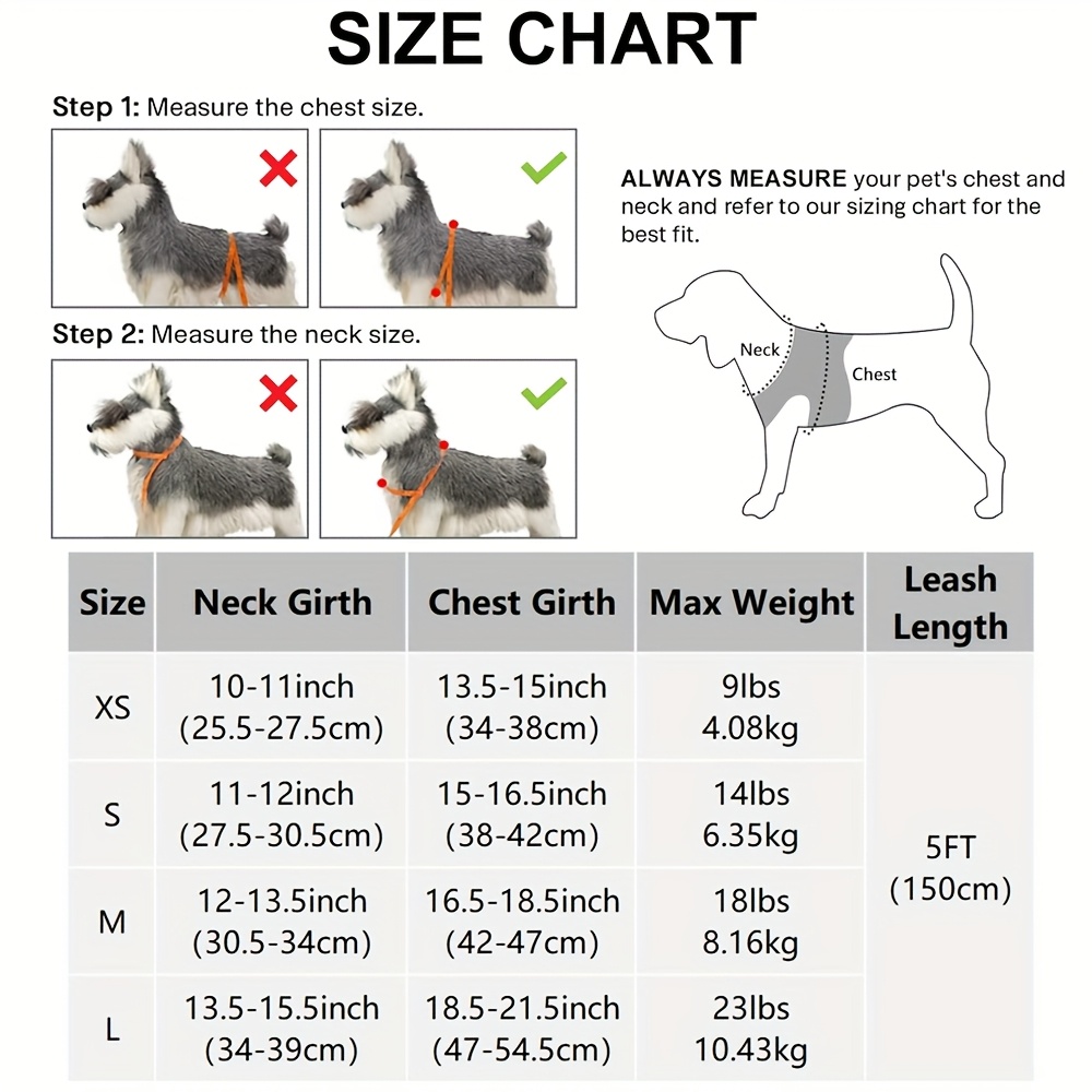     dog harness and leash set reflective soft padded nylon leash breathable mesh vest harness and leash for small and medium dogs 1