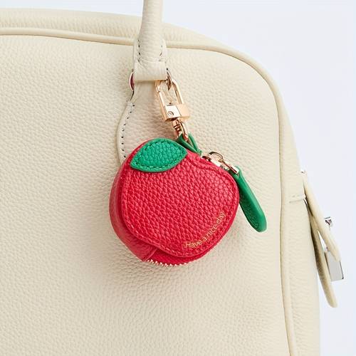 red coin purse fruit charm 2025 new