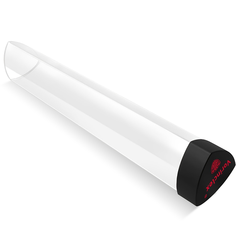 TEMU High-quality Petg Material Storage Tube For Board Game Mats, Available In Round, Triangular, And Hexagonal Shapes. Portable, Collectible Card