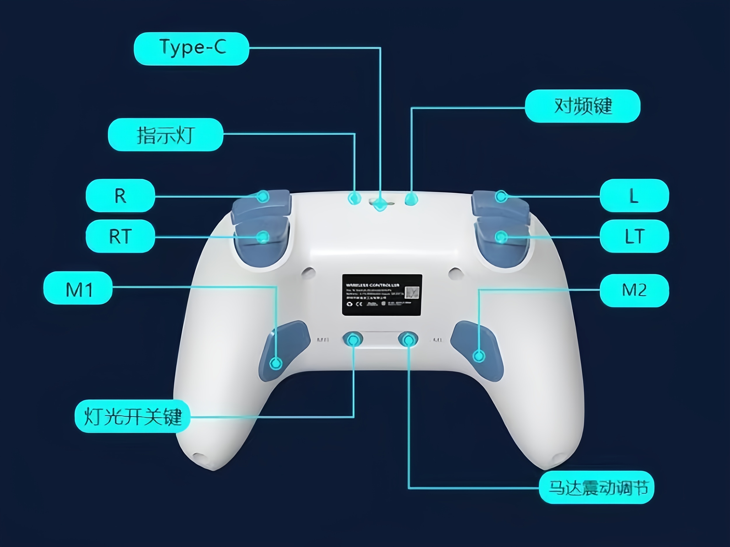 Game Controller Suitable for Nintendo Switch, Switch Lite, Switch OLED and other platforms, featuring Hall effect joysticks with RGB lighting, a perfect surprise gift for gamers