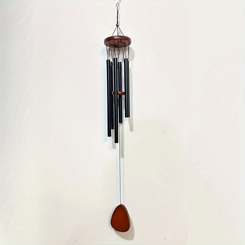 TEMU [customer Favorite] Soothing 26-inch Tone Wind Chimes - Aluminum & Durable , Memorial For Mom, Grandma,