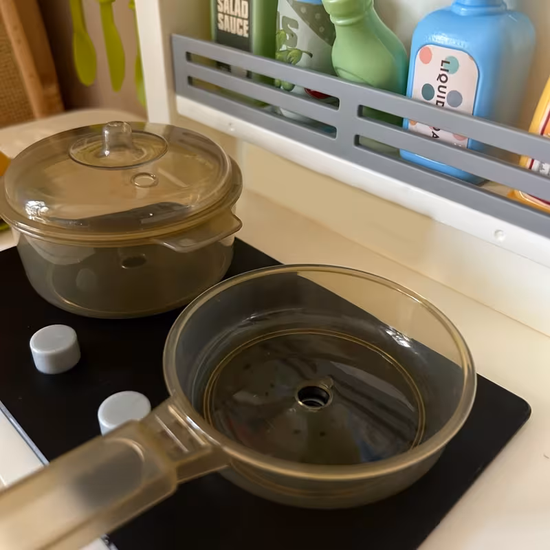 kids play kitchen set toddler kitchen playset cooking stove with steam play sink play food toy and kitchen accessories kitchen toy for kids girls boys christmas gift Product details 7