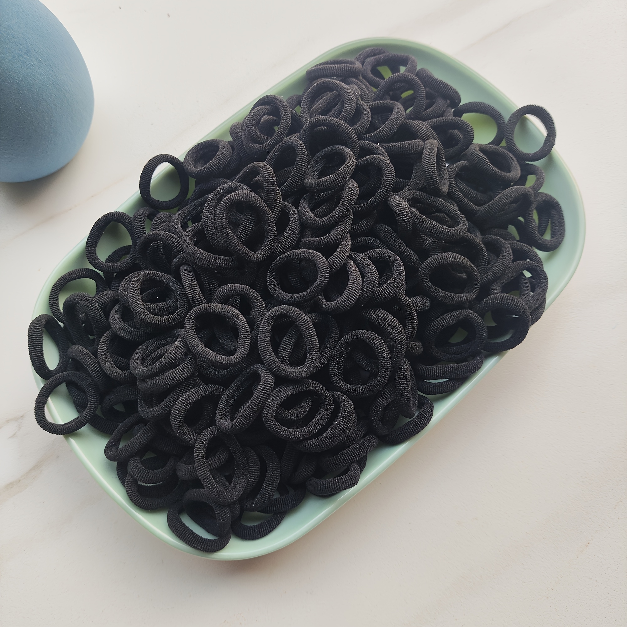 76pcs Multi-Color Elastic Hair Ties, Strong Hold