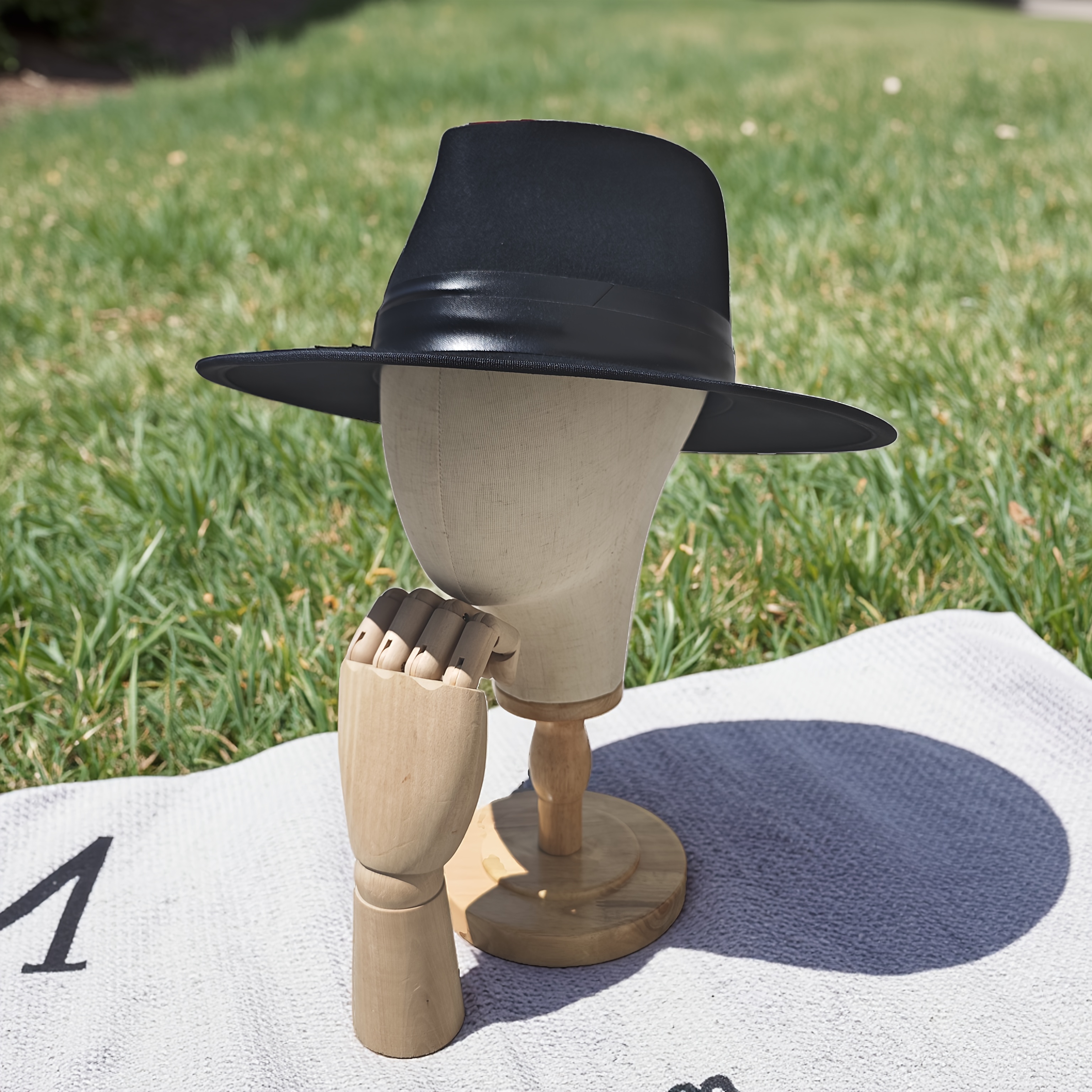 Black Boho Panama Silver Skull Hat With Wide Brim, Fedora Hat, Spring Summer 419FXnOB+xL._AC_UY1000_.jpg main image 2