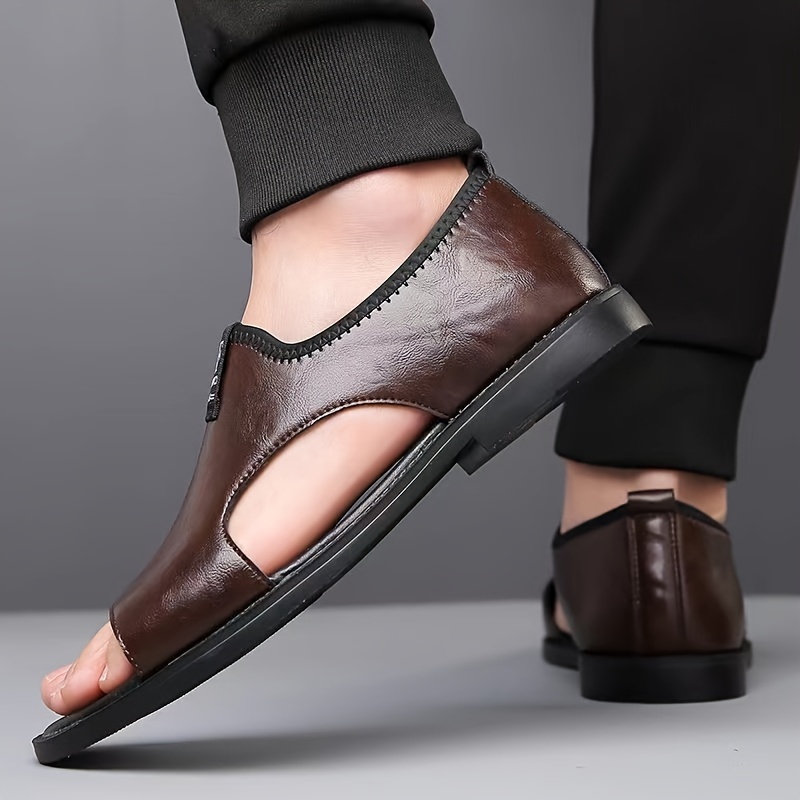 Open toe shoes for men online