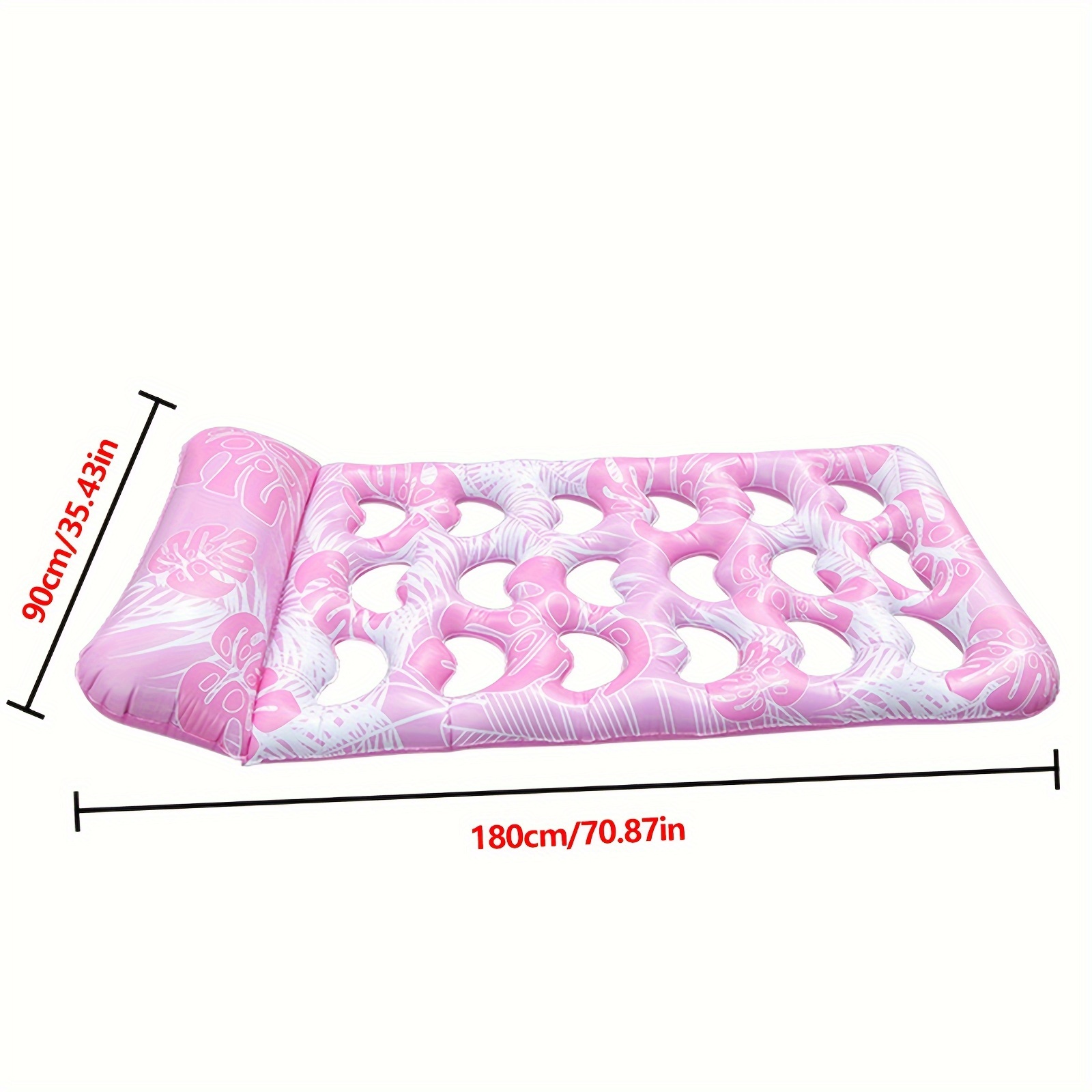 1pc Pvc Water Hammock, Inflatable Floating Swimming Bed, Suitable For ...