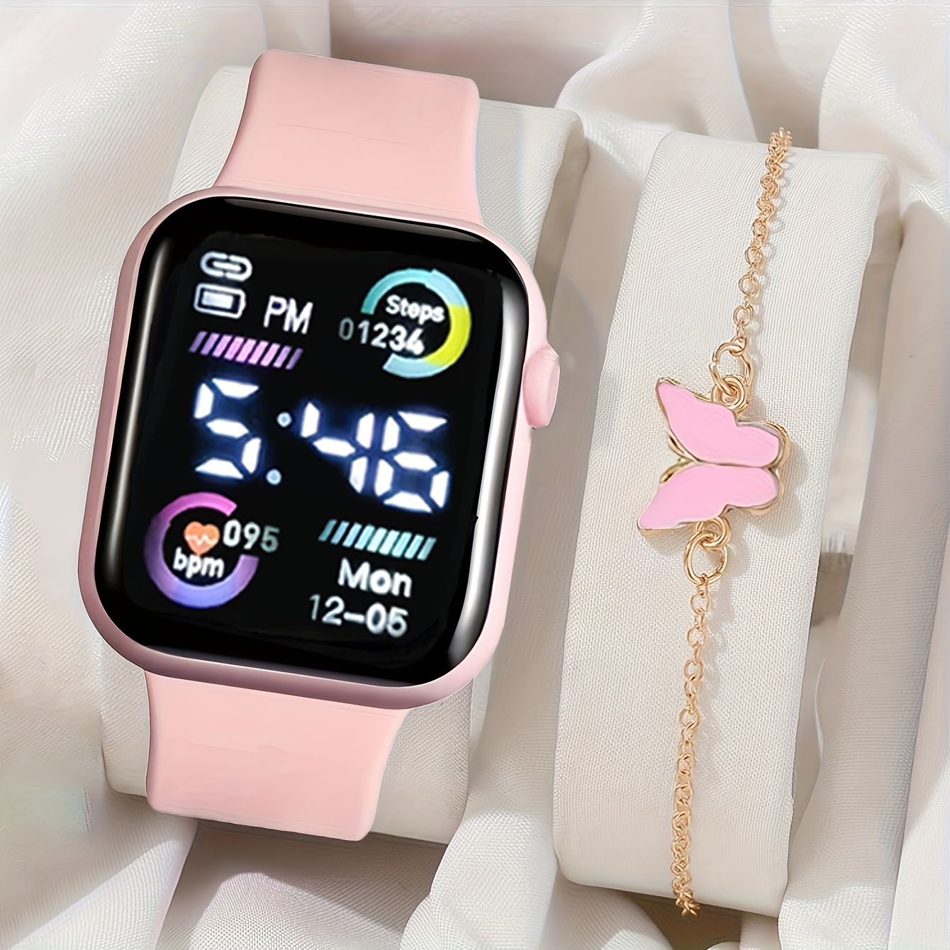 2 piezas/juego reloj electrónico moda deportiva - Temu El Salvador