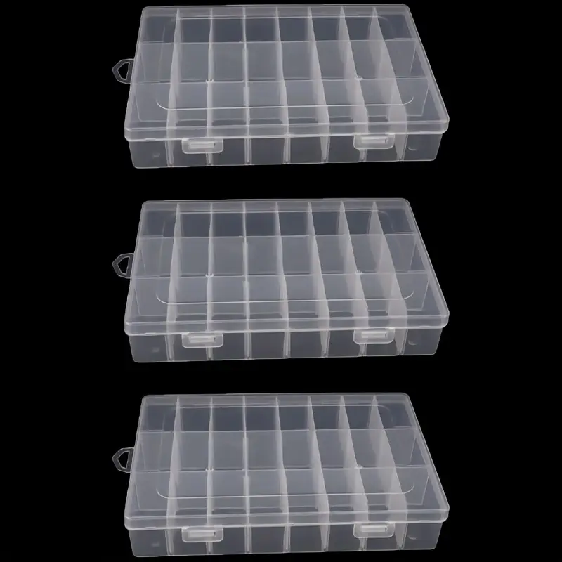 2 Scatole Organizer 28 Scomparti - Per Diamanti, Nail Art, Perline, Colorate - Foto 10