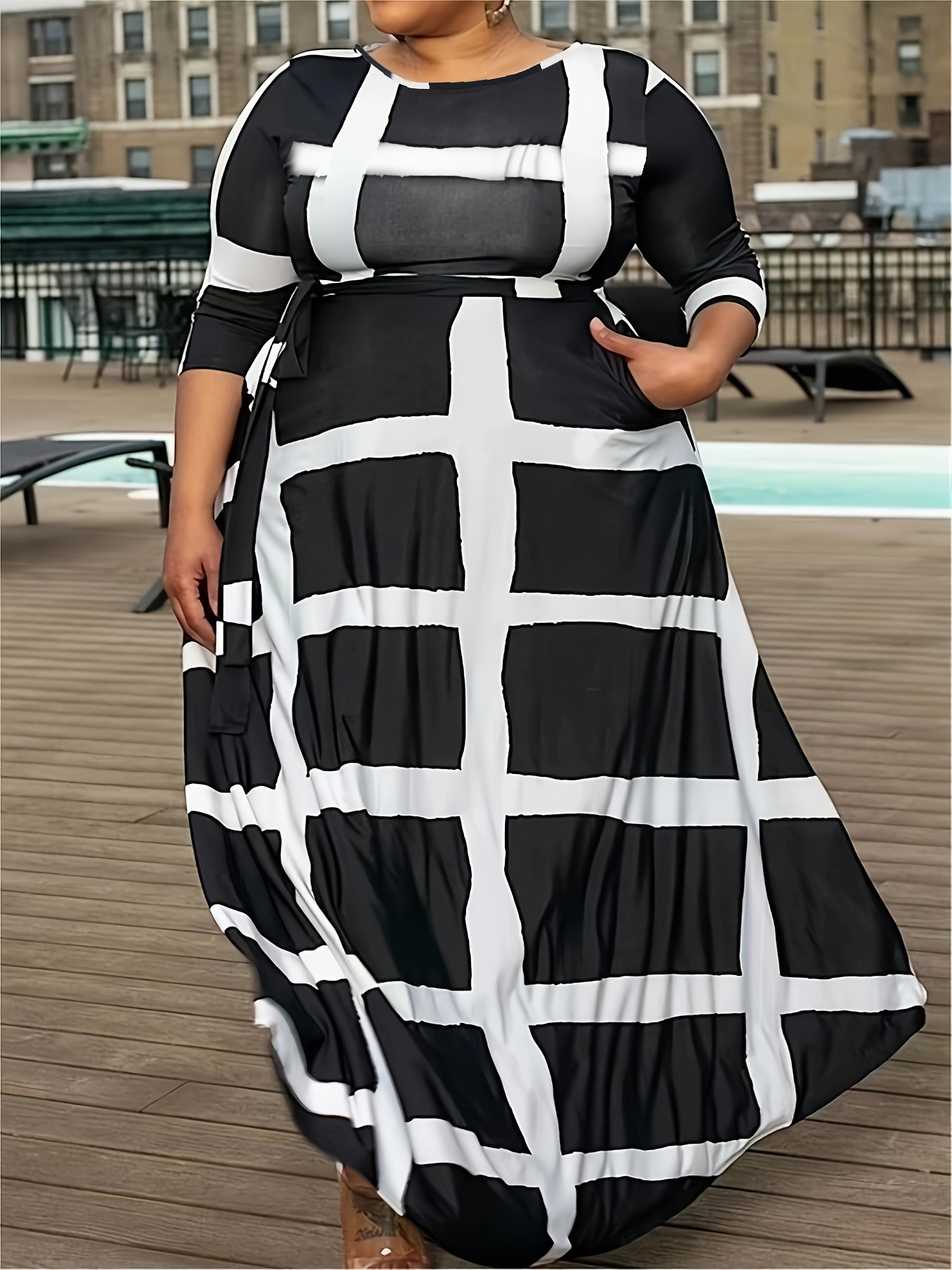 blazer dress for ladies Simona Tuxedo Maxi Blazer Dress