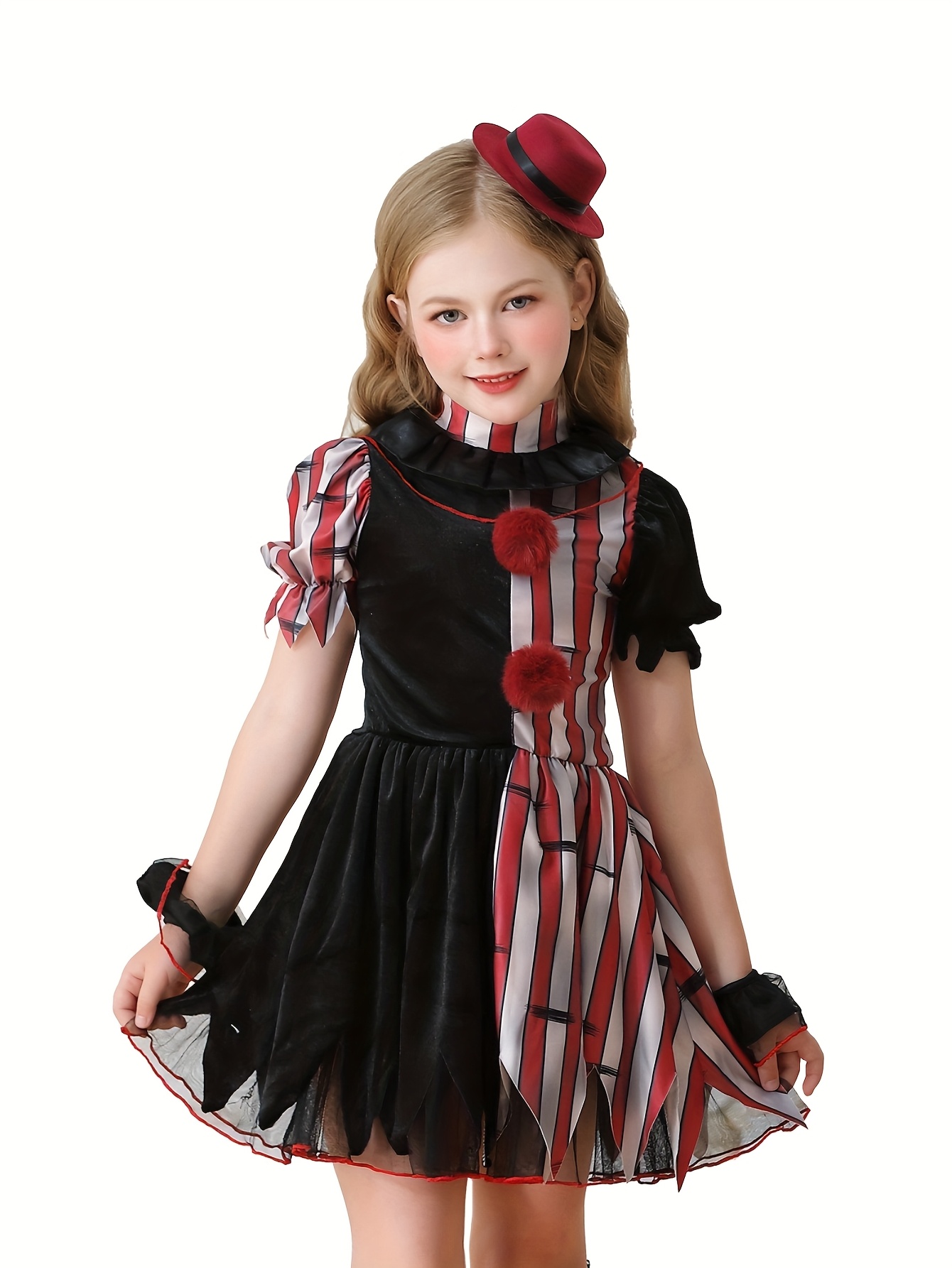 Costume Halloween Pour Enfants - Style Chanteur Pop, Veste + Short + T-shirt, Confortable Et Fun