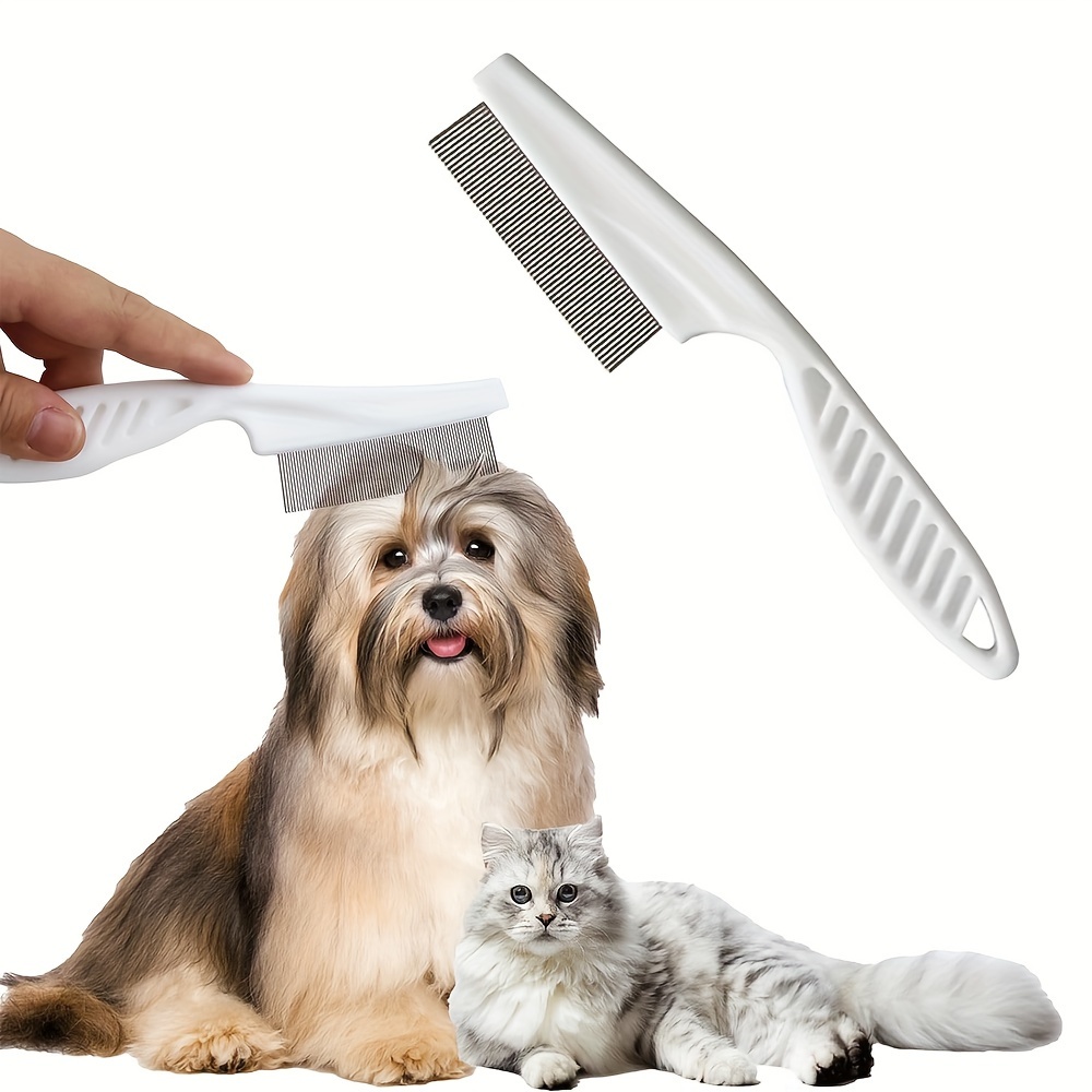 

Detangling Pet Comb For Dogs, Cats, Ferrets, Anti-static Groomer Removes Tangles & Knots, Tear Stain Removal