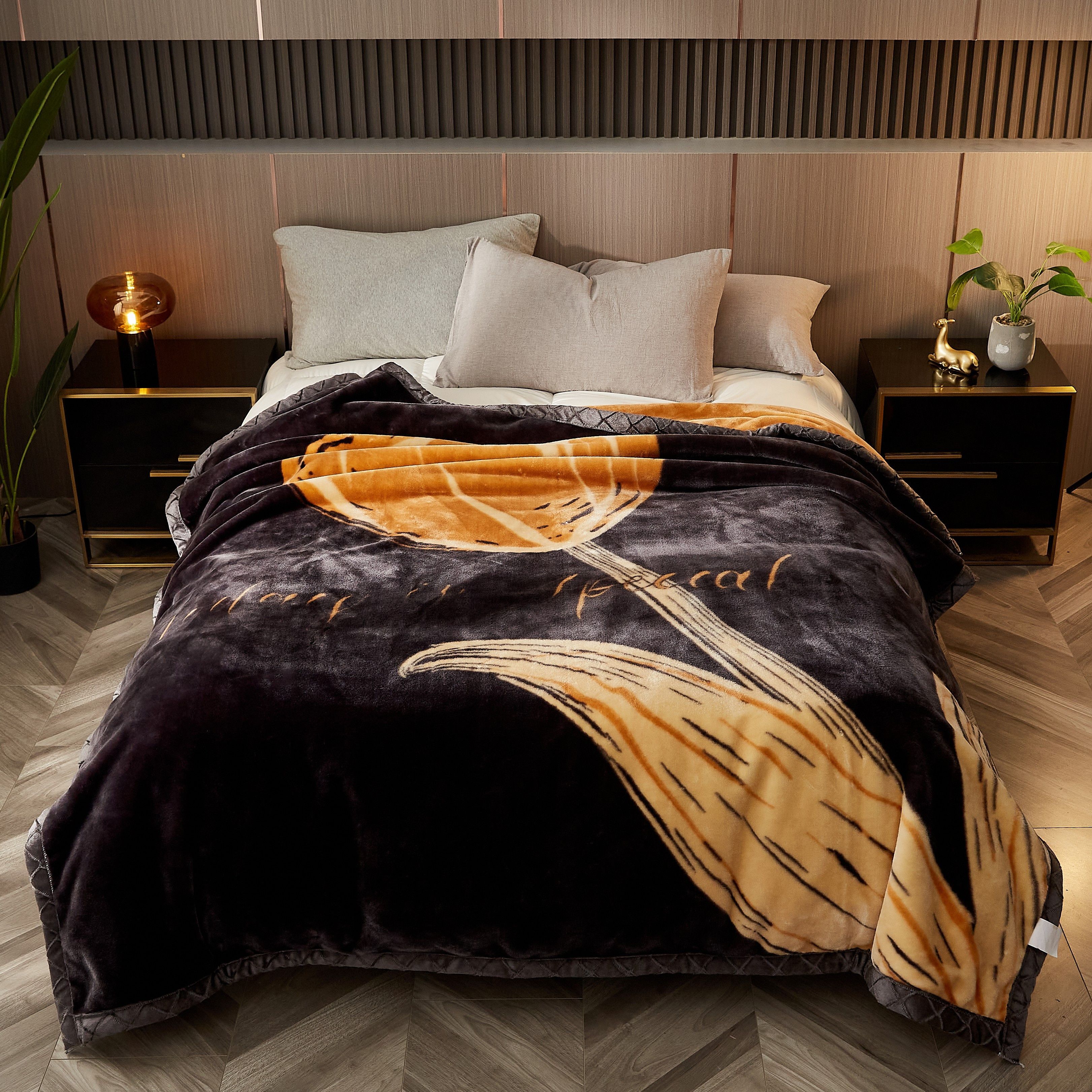 1 pack double layer fleece thickened high quality heavyweight blanket snowflake   suitable for sofa bed office and travel multi scenes holiday gift ethnic style present bridal bridesmaid gift Product details 1