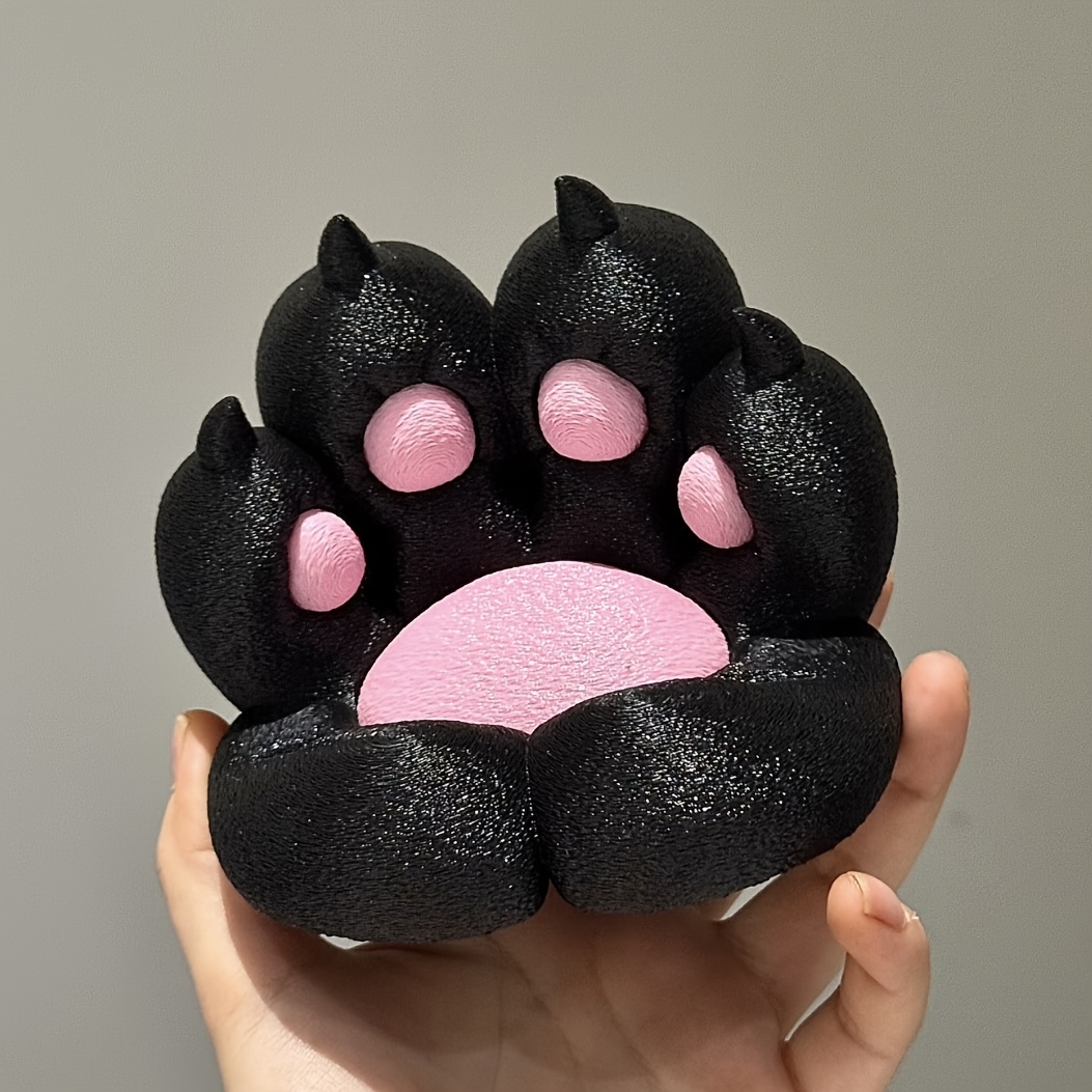 TEMU Soporte para teléfono y tableta con forma de pata de gato, soporte de escritorio y adorable para teléfonos/tabletas, regalo para mejor o novia