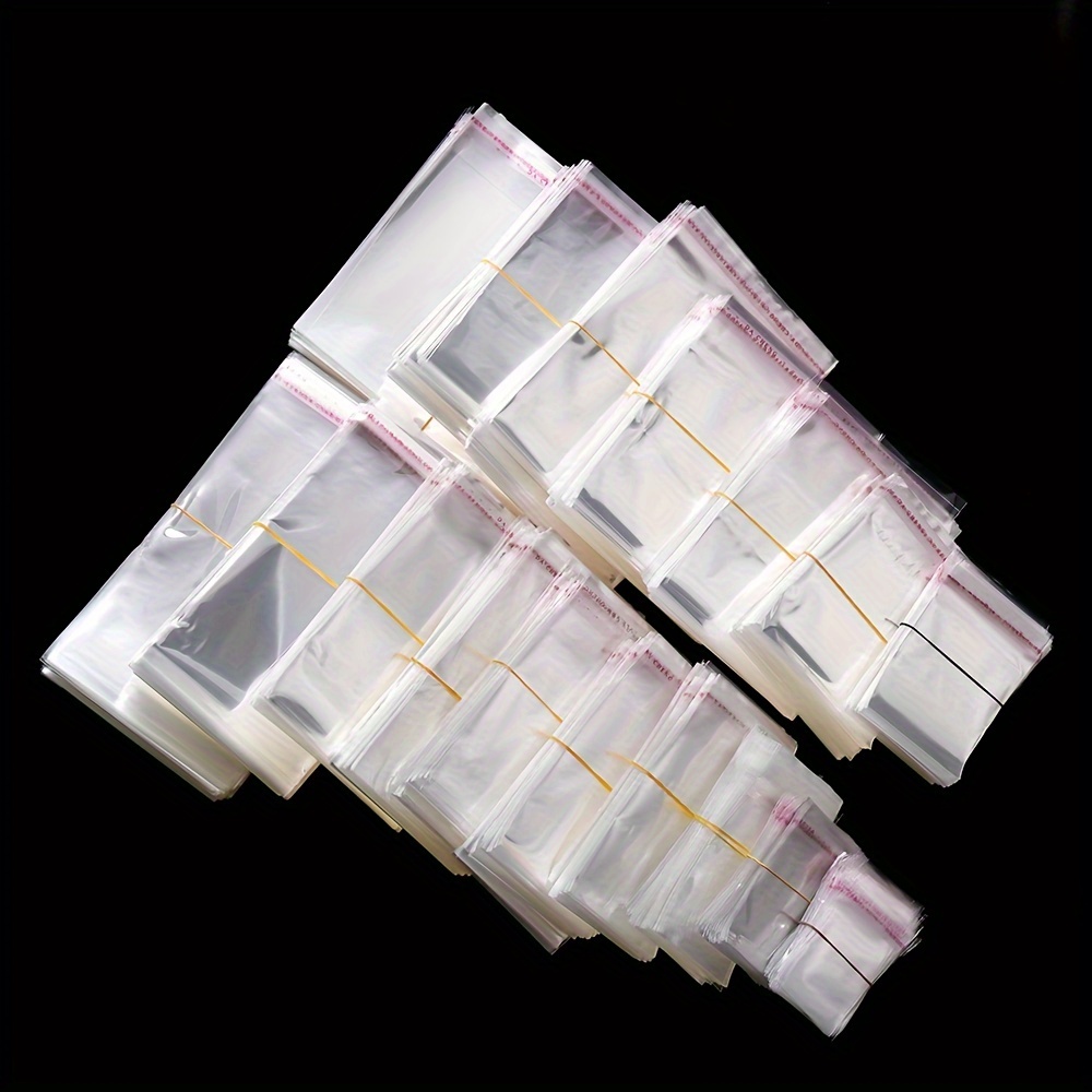 

100pcs Sealing , Opp Bag, Plastic Storage Bag For , , Bracelets, Necklaces, Jewelry Display Package Bag