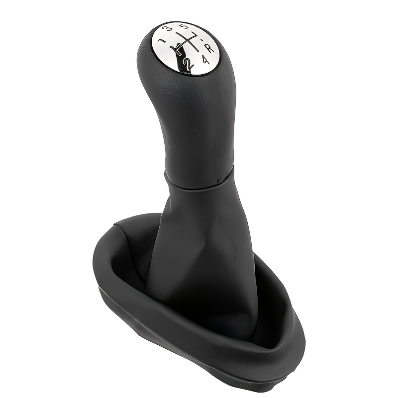 TEMU Housse anti-poussière en similicuir pour de vitesse, accessoire de handball pour de vitesse à 5 vitesses, compatible avec de vitesse RENAULT