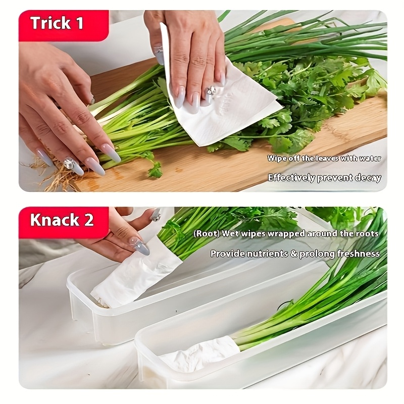 1/3/6pcs of Polypropylene (PP) Food Storage Containers - Reusable Long Fridge Organizers for Vegetables, Pasta, And Eggs - Essential Kitchen Storage Boxes Safe for Food Contact.