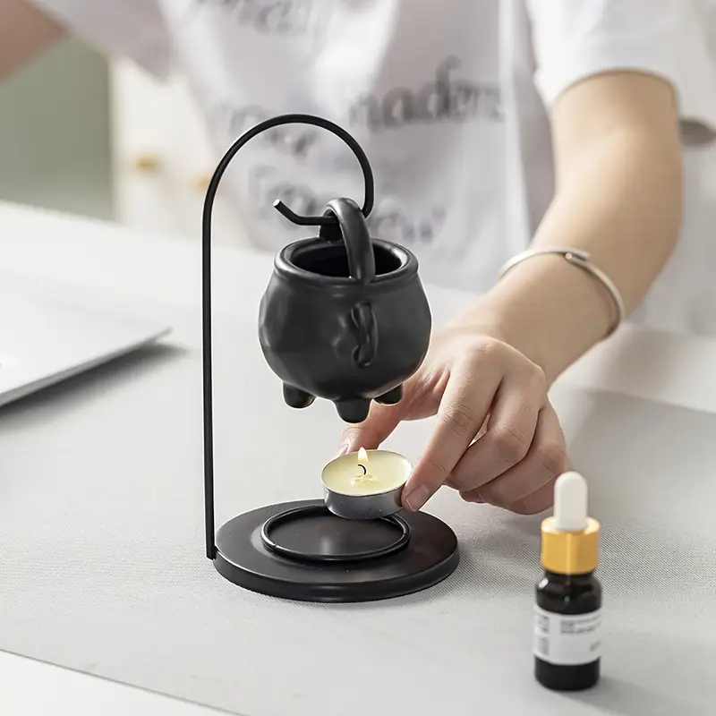 keramik ätherisches öl lampe keramik lampe hängende topf