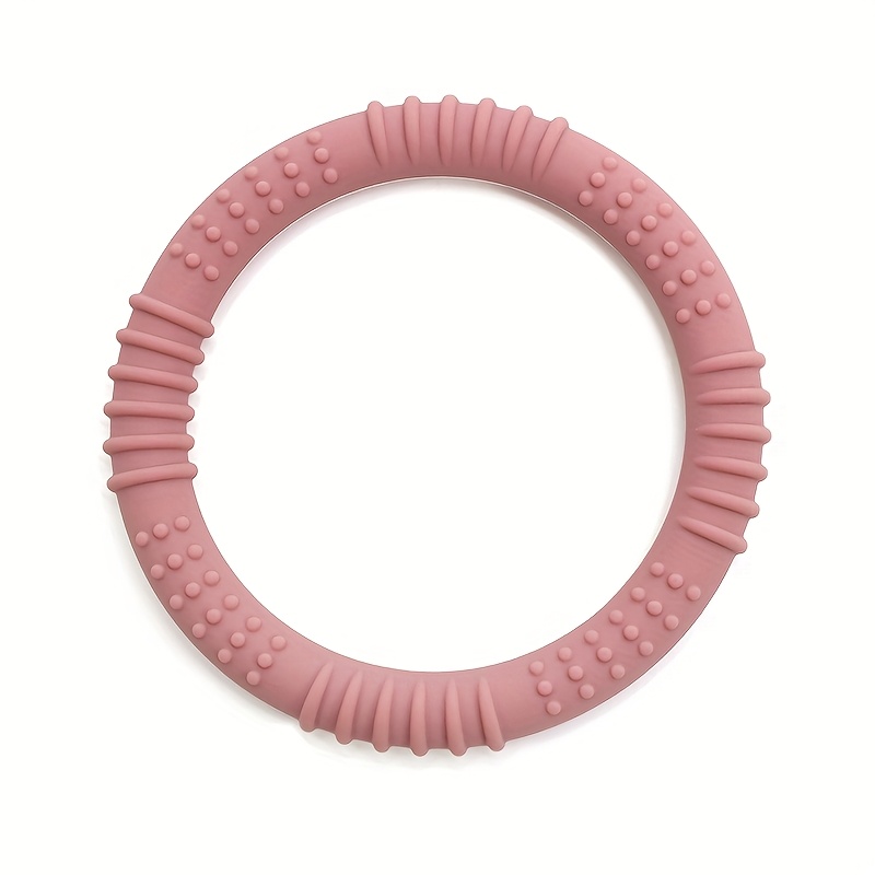 Colorful Silicone Teething Ring for Babies