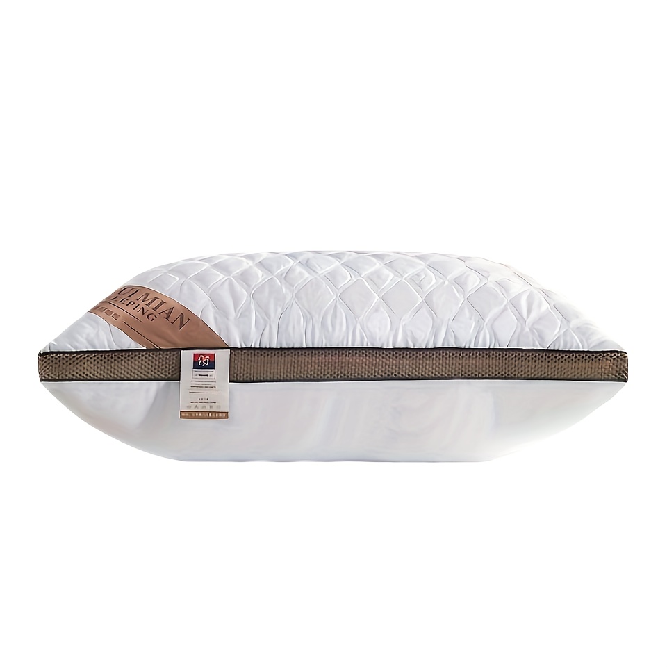 Hotel Pillow Hotel Washed Home Adult Pillow Core Dormitory Protection Fiber Pillow Core Suitable For Rv Bedding Rv Bedding