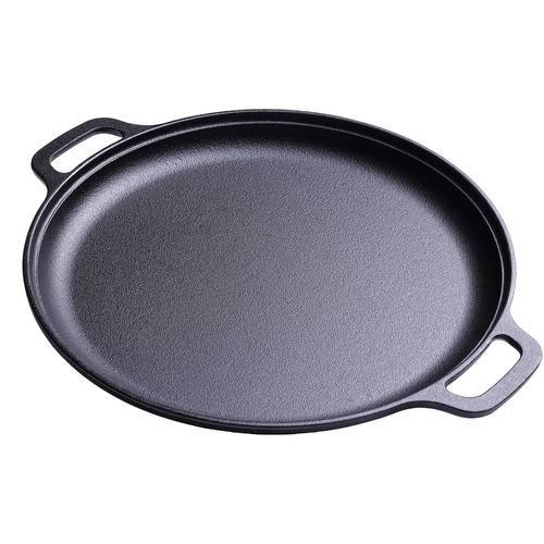1pc grill pan pre 11 02 inch with dual large loop handles durable and heating for oven stovetop grill or campfires kitchen gadgets for