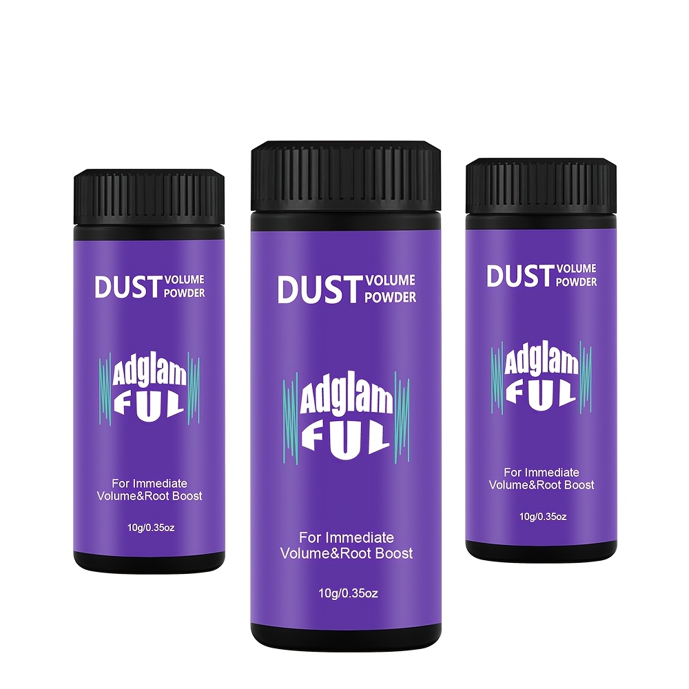 3-pack Women's Volumizing Powder, Oil-control & Volumizing, Portable Travel Size, Easy To Carry, 24-hour Long-lasting Styling