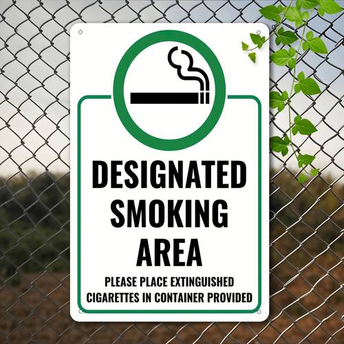 2d flat 2d flat 2d flat 1pc tin sign smoking area sign metal plaque wall decoration yard signs gift idea 20 30cm 8 12in unframed 2d flat