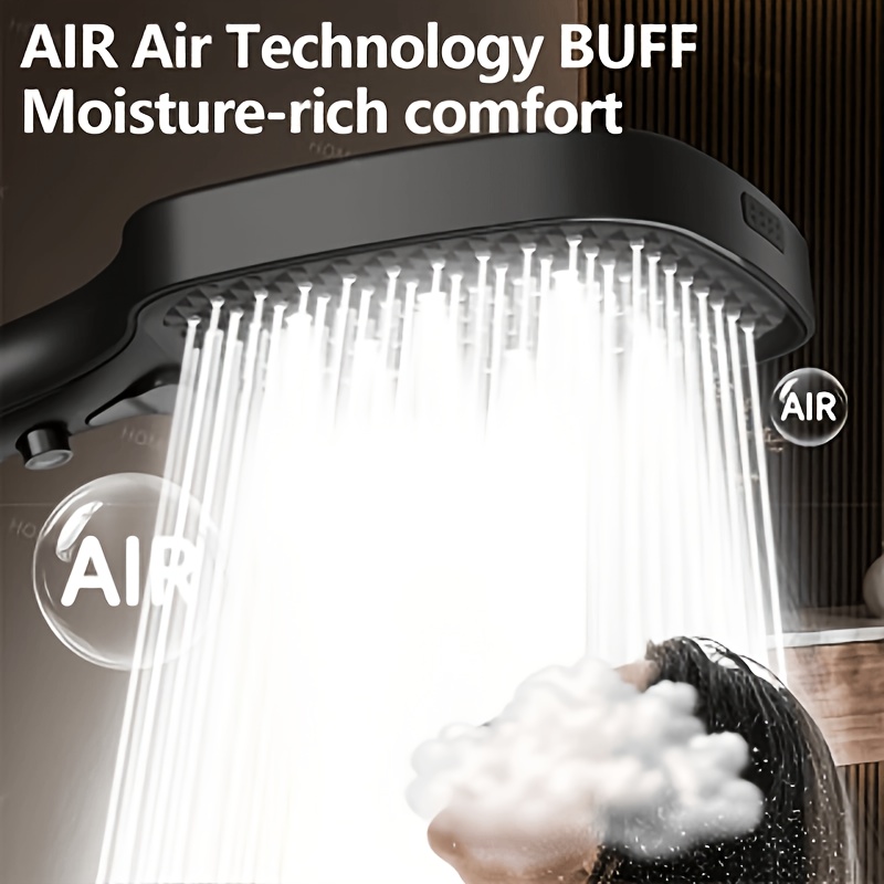 High-Pressure 4-Mode Handheld Shower Head Set