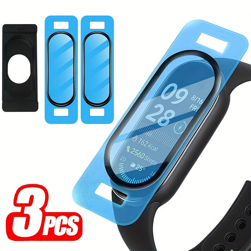 E-shop Passend für Xiaomi /9/10, 3-teiliges Folien-Set mit Positionierhilfe Abziehkarte, Schutzfolie 3er-Pack