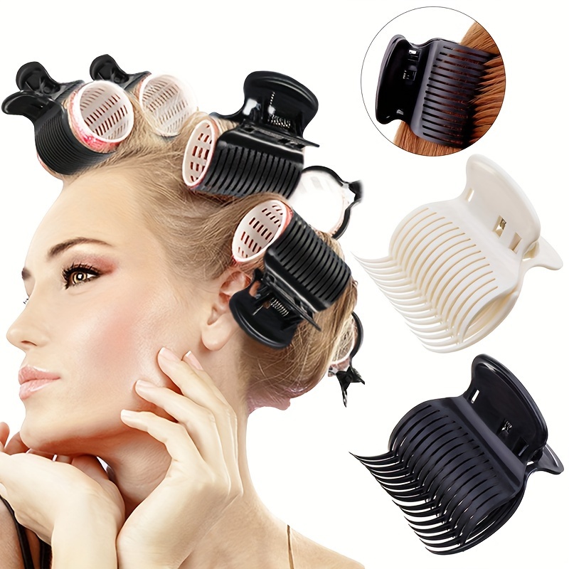 

12pcs/set Hot Roller Clips Diy Hair Curler Claw Clips Hair Insulation Clips Hair Styling Accessories