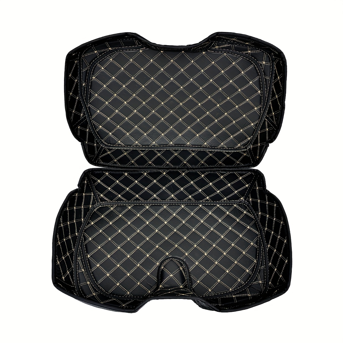 TEMU Doublure de Coffre Arrière pour Moto, Coussin d'Intérieur du Siège Postérieur