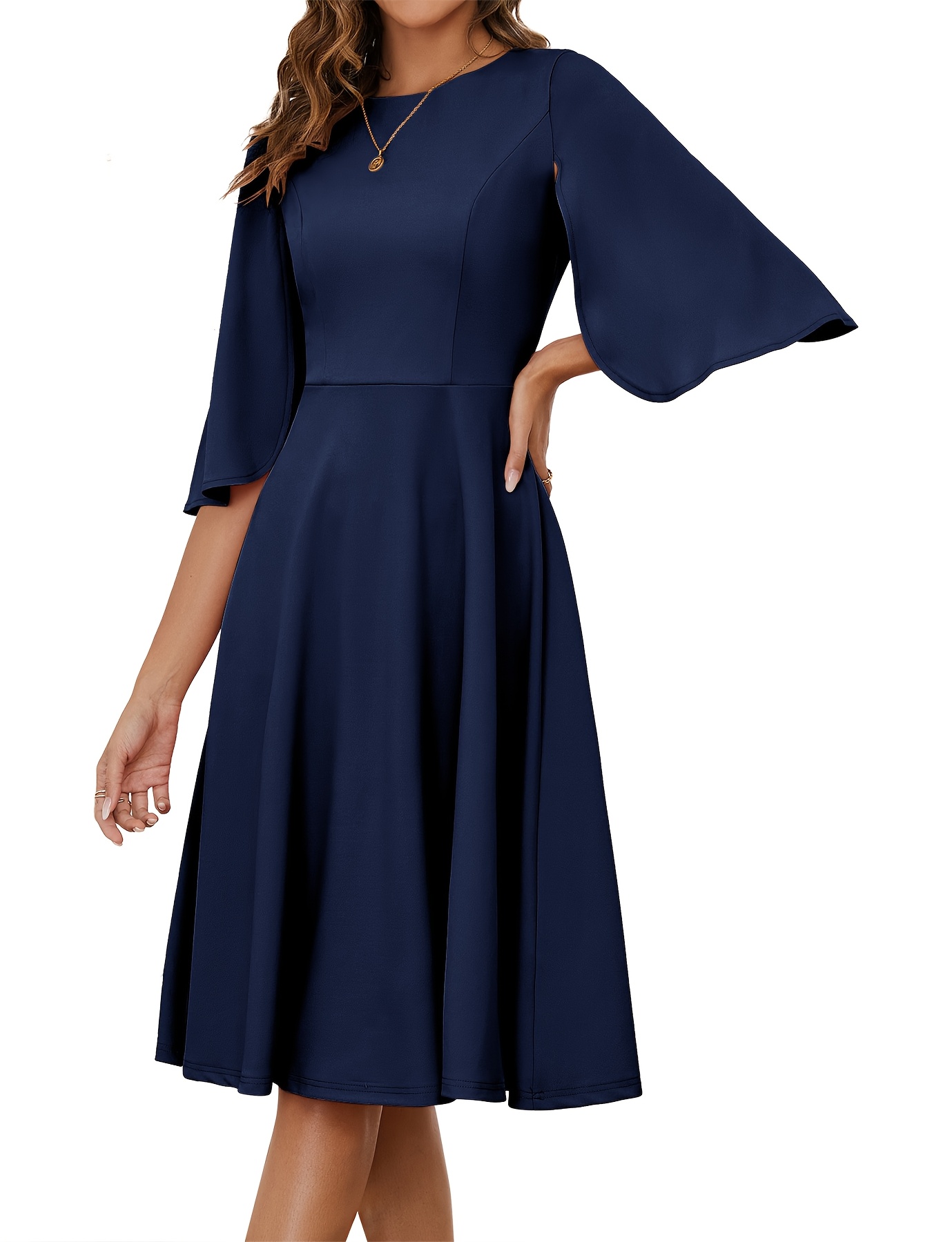 sachin and babi light blue dress Women's Twist-Front Cut-Out Midi Dress In Black, Size 26, Plus Size By Torrid
