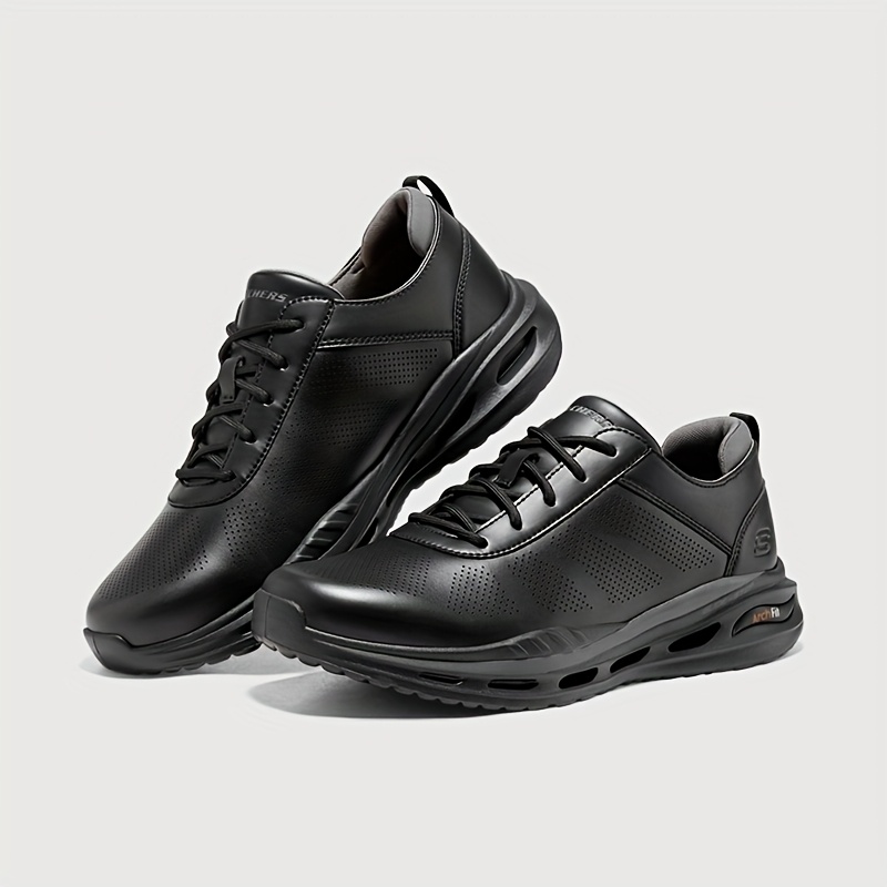 *'S Supportive Casual Business Shoes Soft Comfortable Low-Top Lace-Up  Sneakers with EVA Cushioned Sole, Breathable Fabric Lining Durable