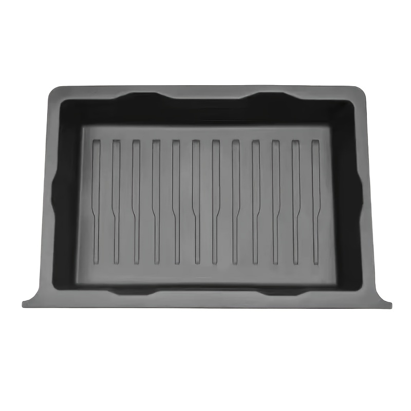 Image of Car Rear Seat Lower Storage Organizer, Hidden Tray-heavy Car Seat Storage Box, Suitable For Rear Seats, Space- Design, Suitable For Cars, Suvs, Trucks-