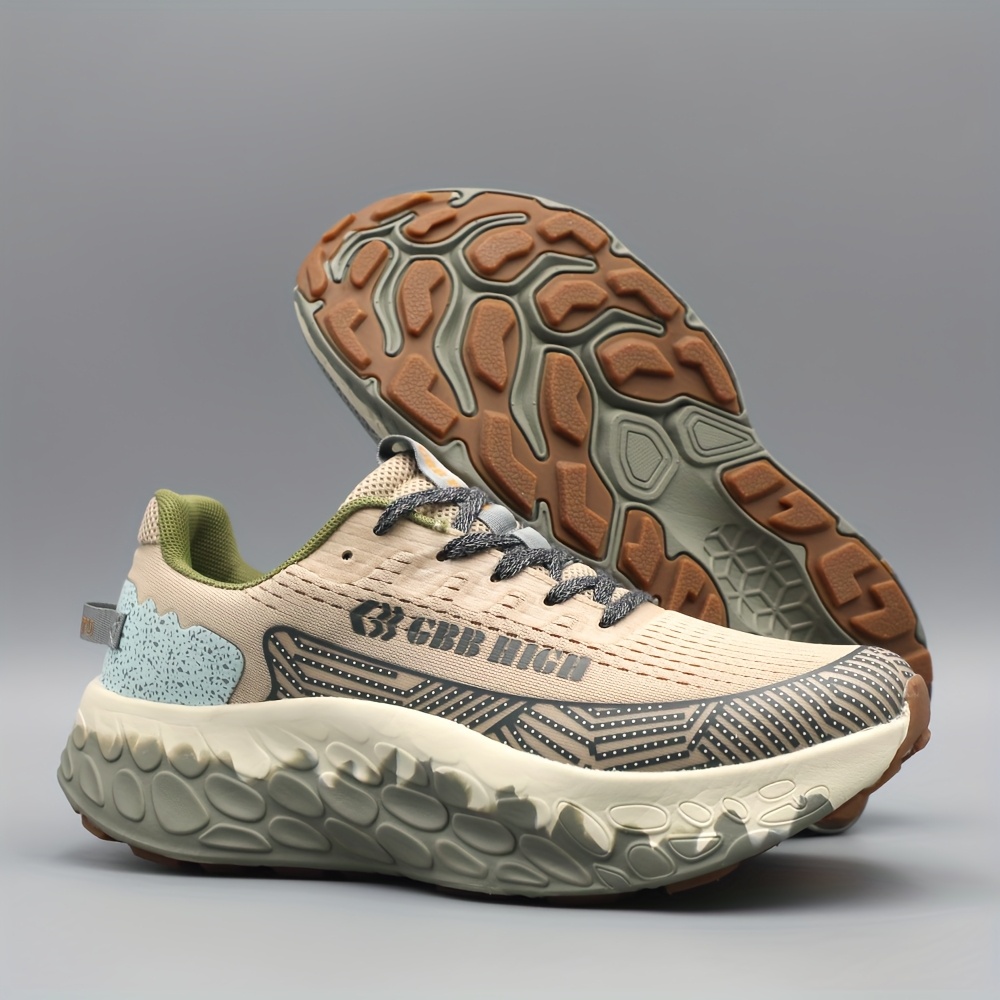 Men'S Thick-Soled Height-Increasing Sports Casual Shoes, Comfortable And Lightweight, Shock-Absorbing Outdoor Jogging Shoes, Slip-Resistant And Breathable Hiking Footwear
