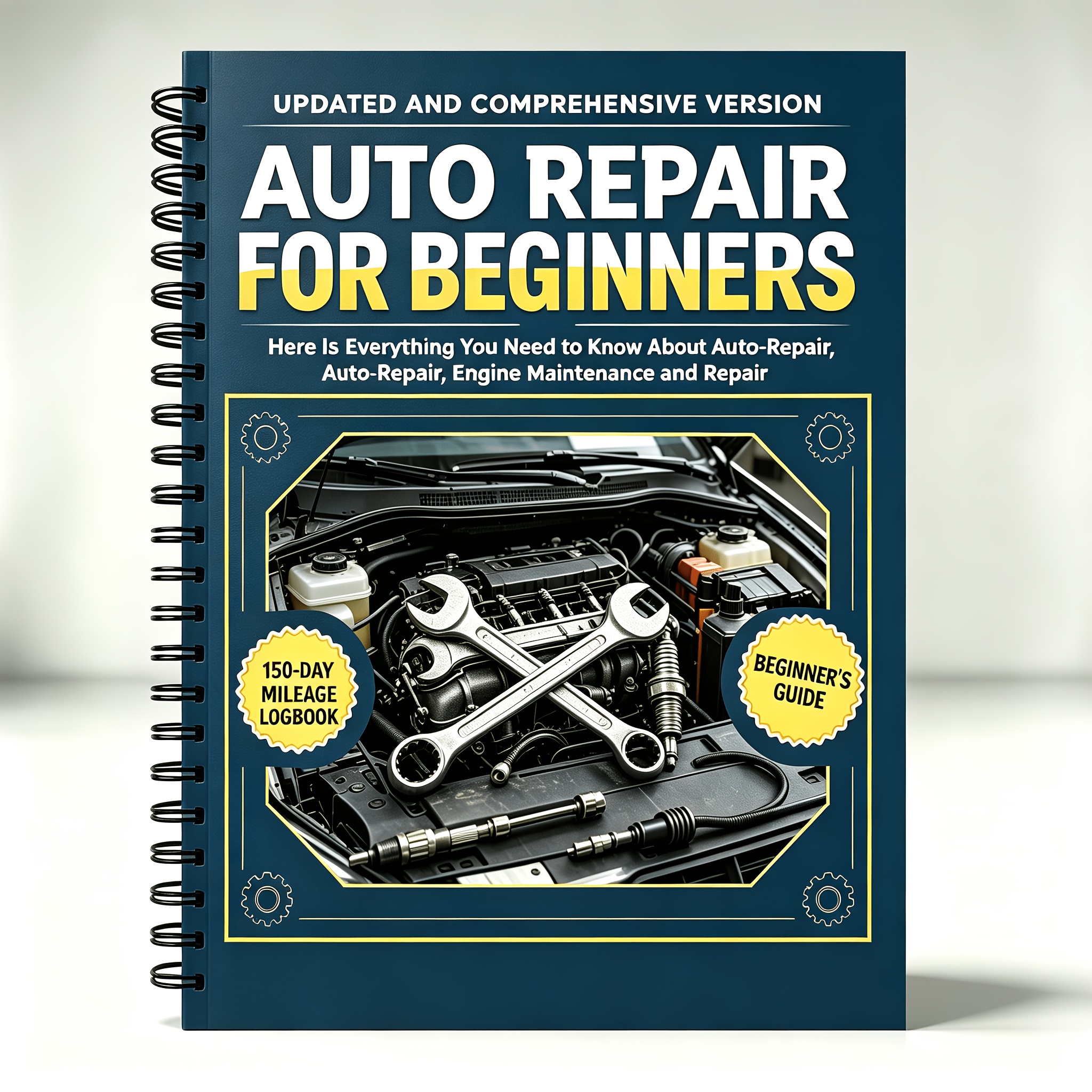 TEMU Automotive Repair & Maintenance Logbook: Compact Car Trouble Shooting Guide Suitable For Mechanics, Diy, Small Use - Track , Prevent Breakdowns,