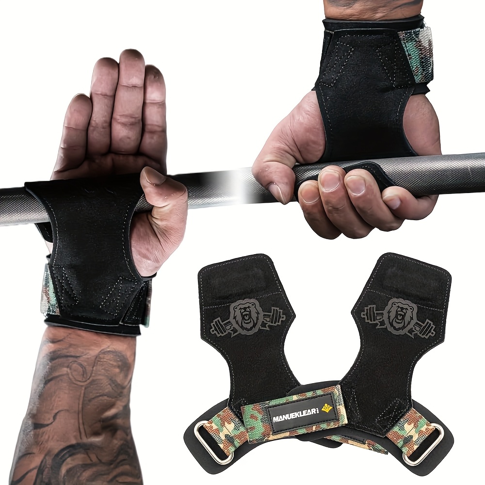 MANUEKLEAR gewichthefbanden voor de sportschool, duurzame gewichthefbanden, dempende polsbanden