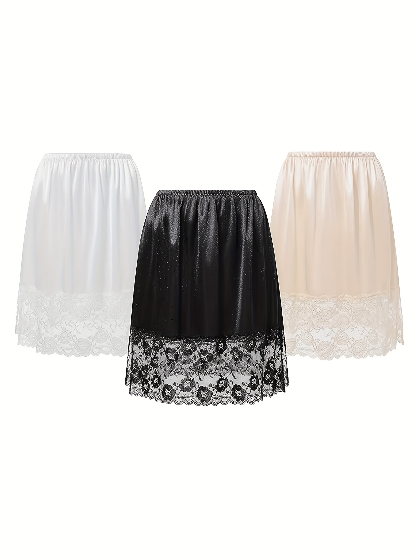 white christmas dresses Girls Half Slip | Dress Accessories main image 0