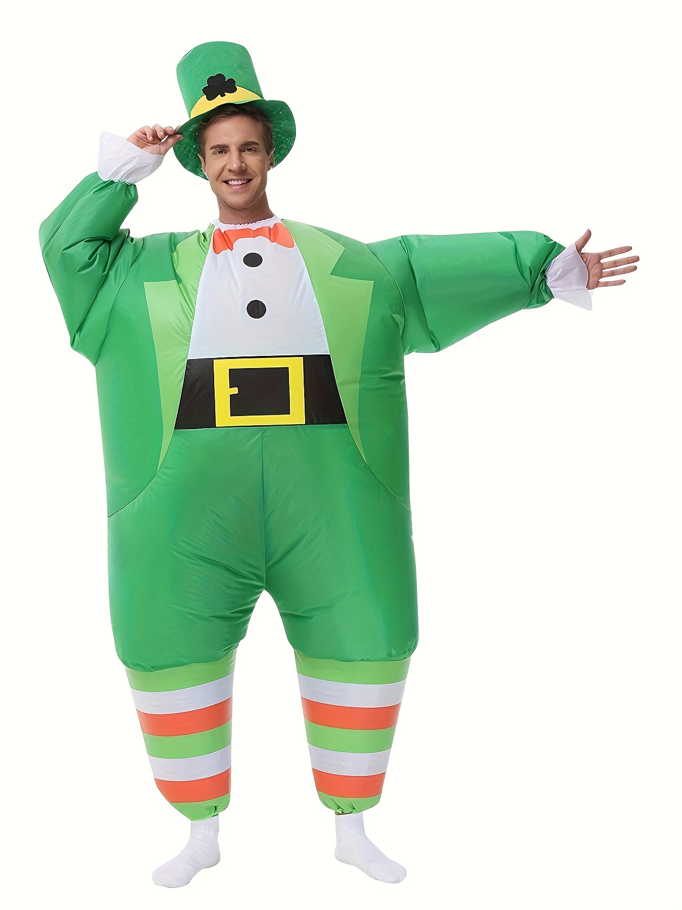 St Patricks Day Carnival Cartoon Doll Costume Mens Festive Costumes ...