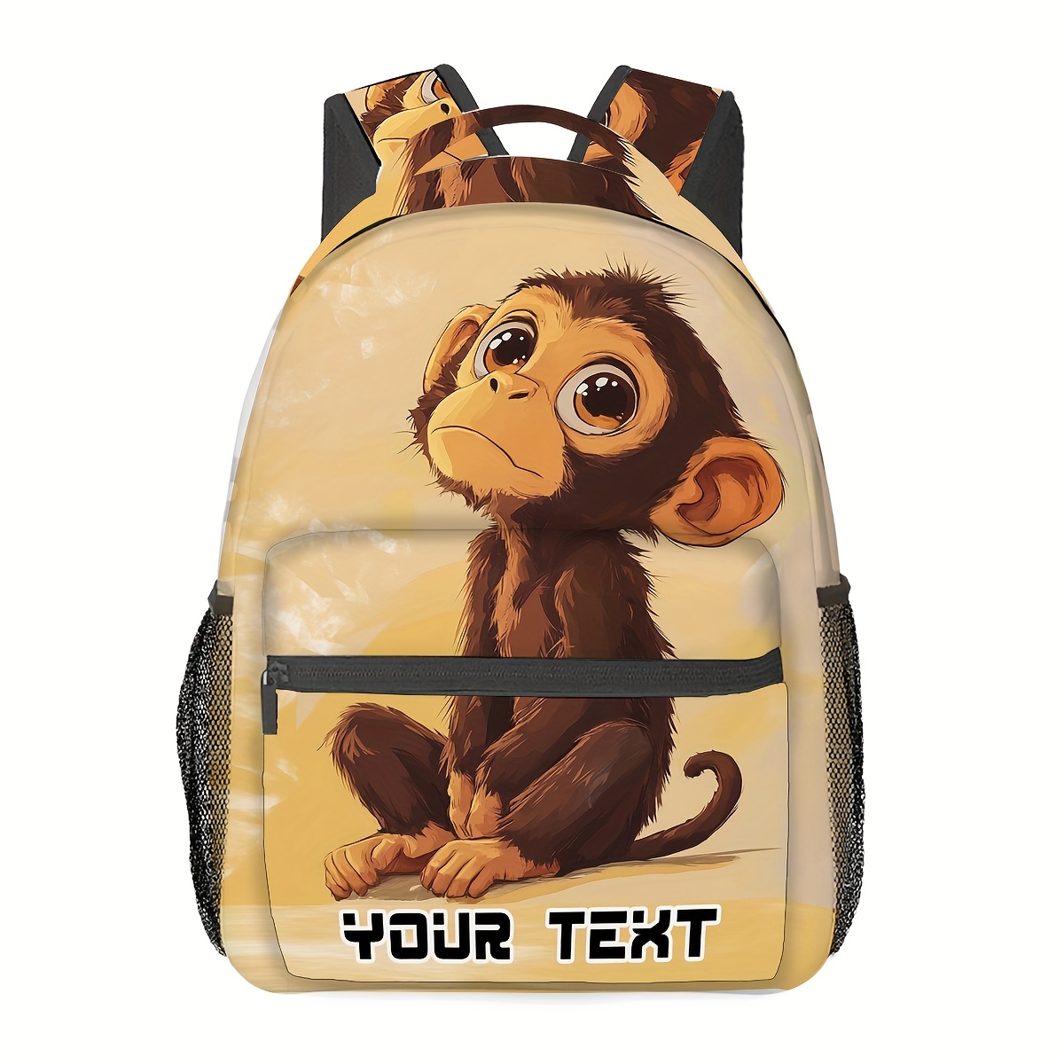 School Bag Purse Monkey Monkey Backpack United Arab