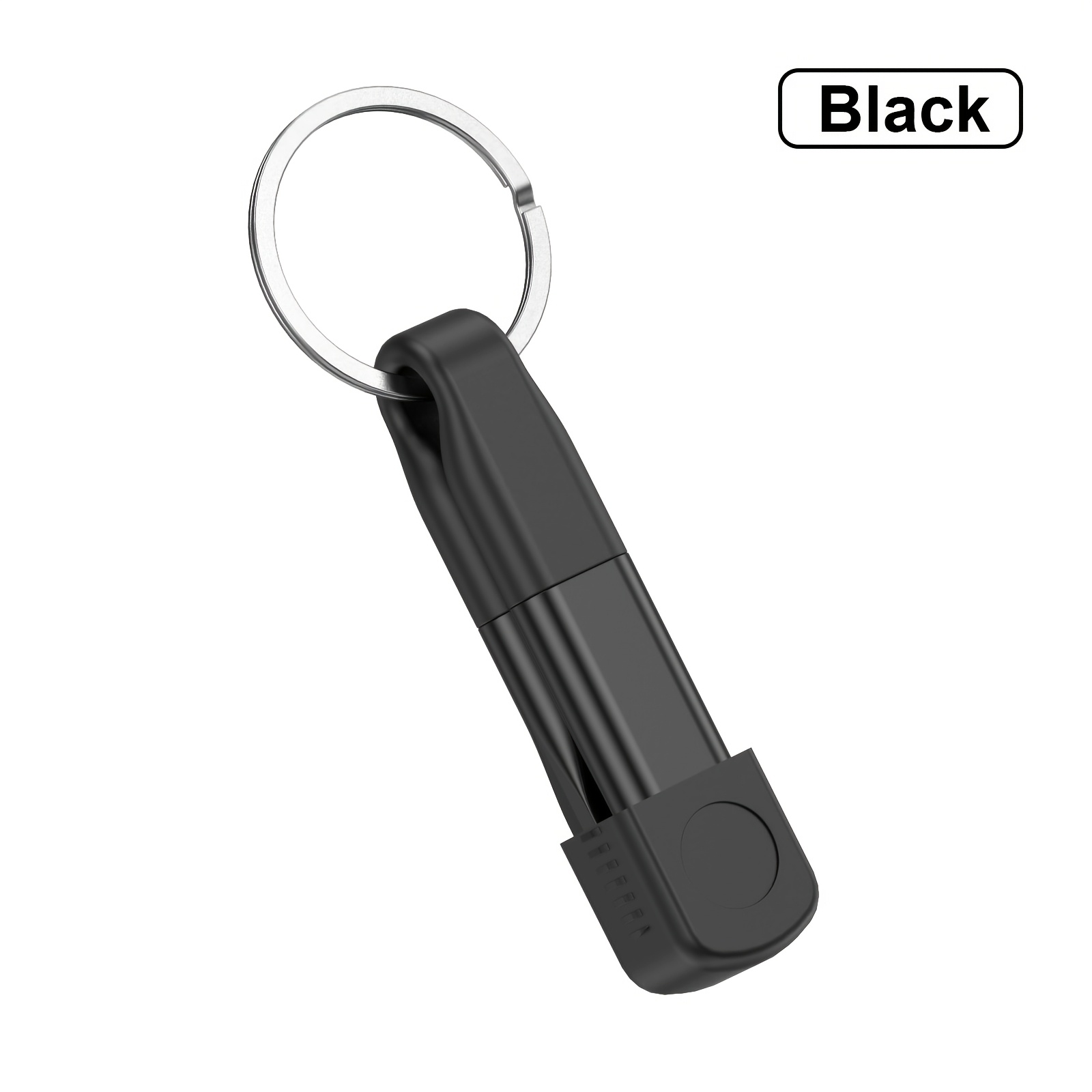 Image of 4-in-1 Charging Data Cable - For S23, S21, Oneplus, For Xiaomi 13, Huawei, And Oppo Supports Data Transmission And Output Power. Compact And Portable, Ideal For Keychains And As A Portable Power Bank