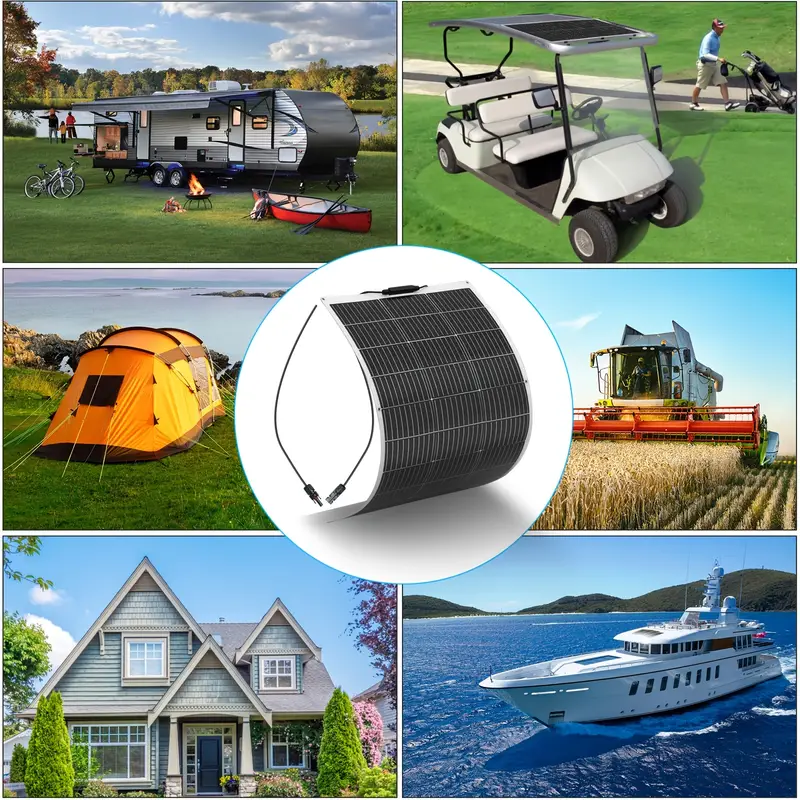 100W Faltbares Solarpanel mit Standfüßen für Powerstation, Camping & Roadtrip 100W Faltbares Solarpanel mit Standfüßen für Powerstation, Camping & Roadtrip