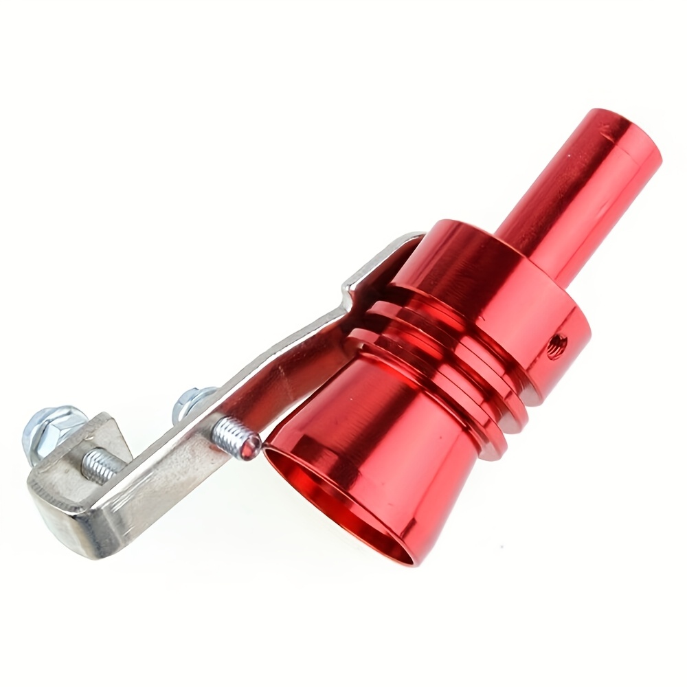 Exhaust Whistle Car Accessory Xl Red Universal With Wrench And Screws