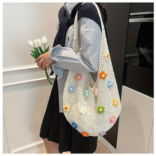 Birthday Gift Graduation Season New Casual Elegant Fashion Women S Fashion Versatile Beach Woven Bag, Essential for Travel and Vacation