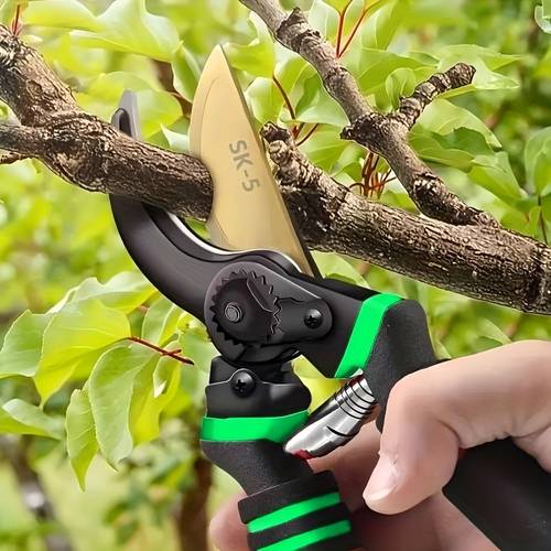 8 5 inch professional titanium bypass pruning shears t13 extremely sharp high quality garden shears ideal for gardening handheld hedge clippers heavy duty garden scissors