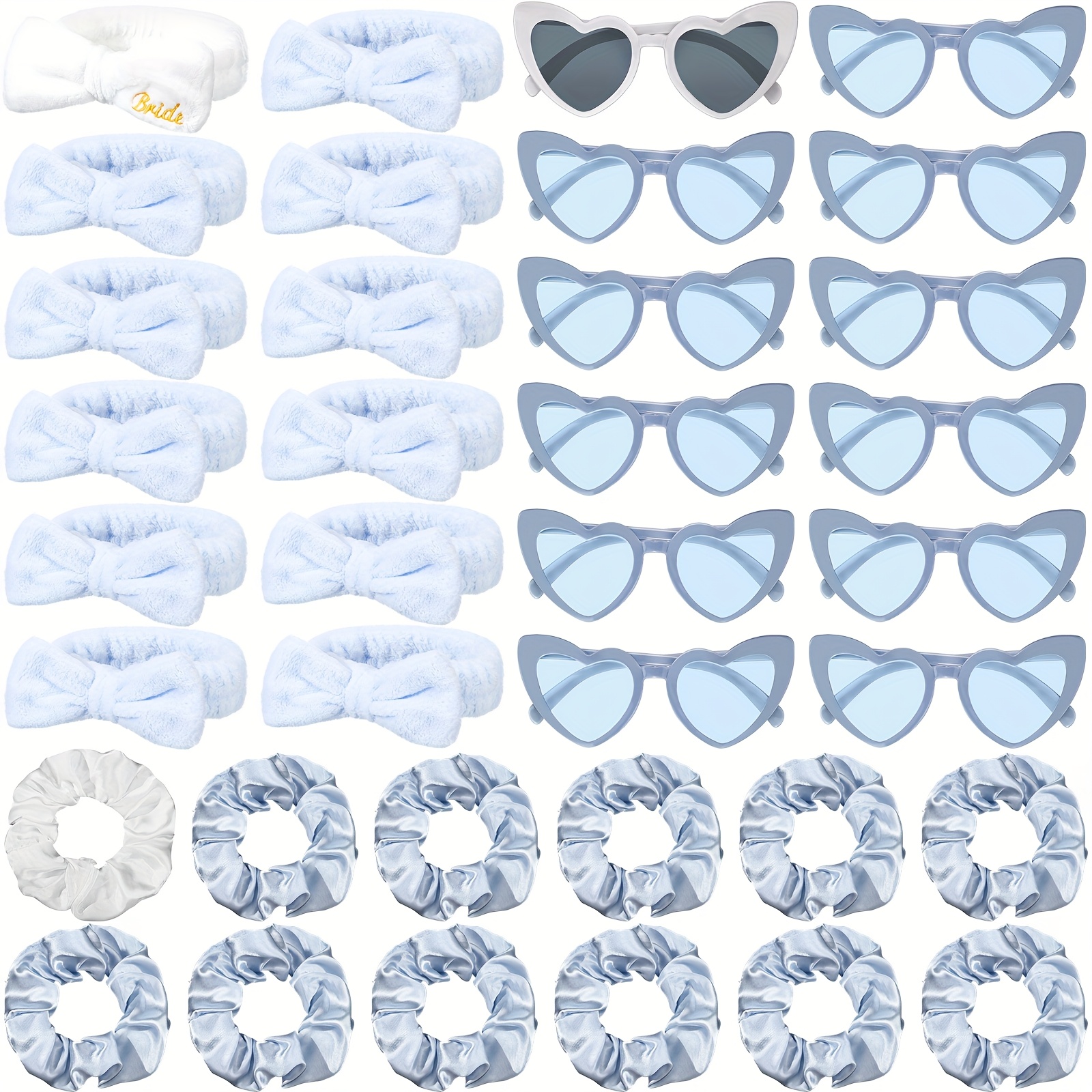 24Pcs Bachelorette Party Favors Accessories Set Hair Claws Sunglasses Decor Amazon.com: DEEKA 24 Pcs Bachelorette Party Favors  main image 4